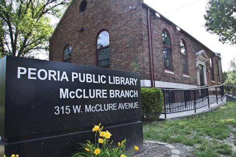 Exterior of McClure Branch